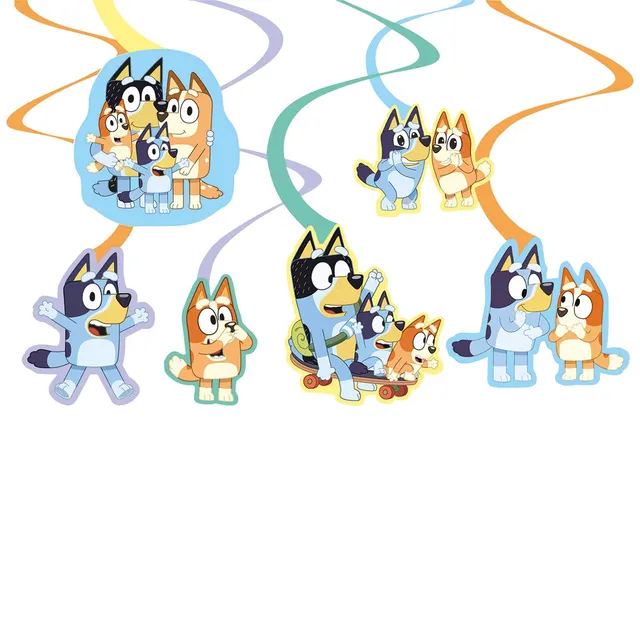 bluey-6-deko-spiralen-h-ngedeko-6er-set-kindergeburtstag image 1