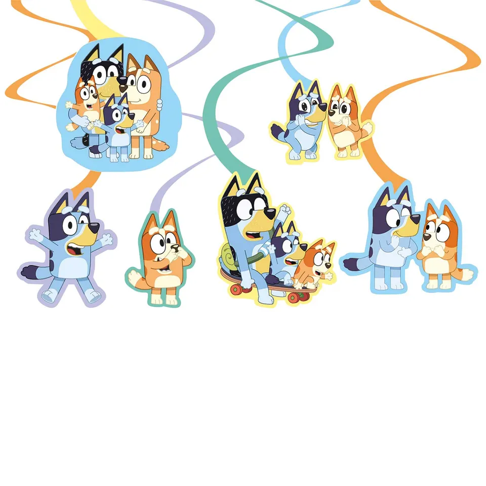 bluey-6-deko-spiralen-h-ngedeko-6er-set-kindergeburtstag image 1