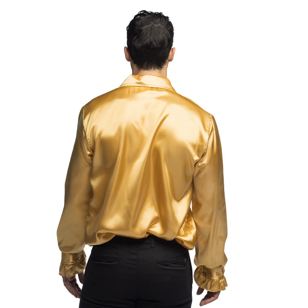 das-kost-mland-herren-70er-disco-hemd-gold-partyhemd-l image 3