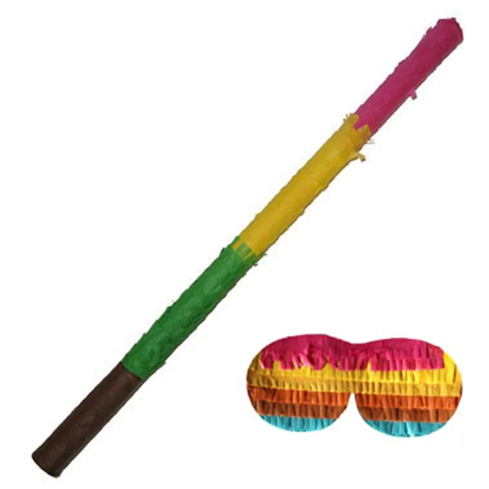 das-kost-mland-pinata-stab-partyspiel-mit-augenmaske-holz image 1