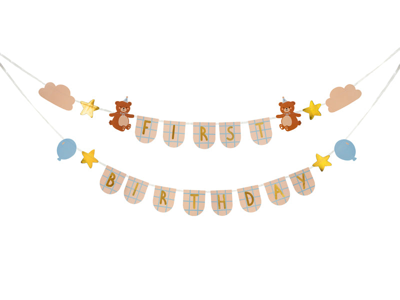 das-kost-mland-dekorationen-banner-first-birthday-b-r-255cm image 1