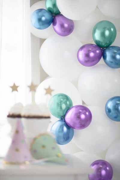 das-kost-mland-uni-glossy-luftballons-50er-30cm-gr-n image 3