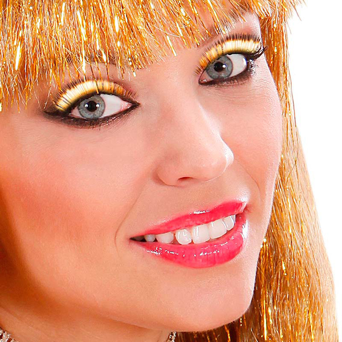 das-kost-mland-dekorationen-wimpern-gold-metallic-falsche-wimpern-mit-kleber image 2