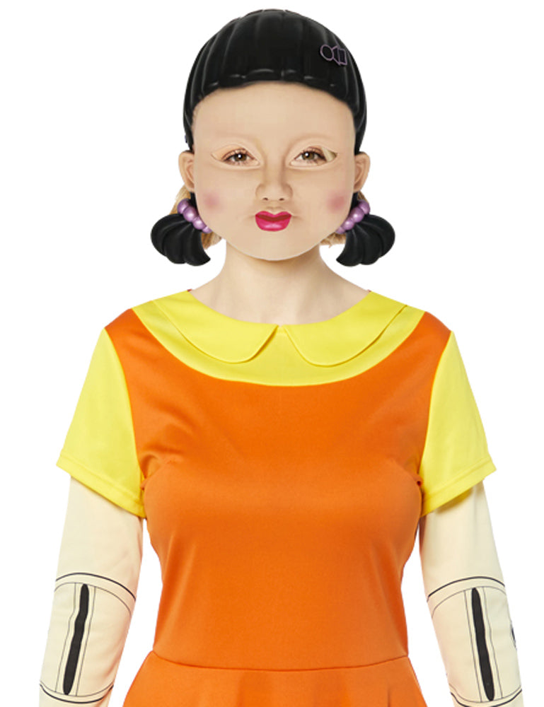 das-kost-mland-squid-game-puppe-kost-m-damen-mit-maske-gr-m image 3