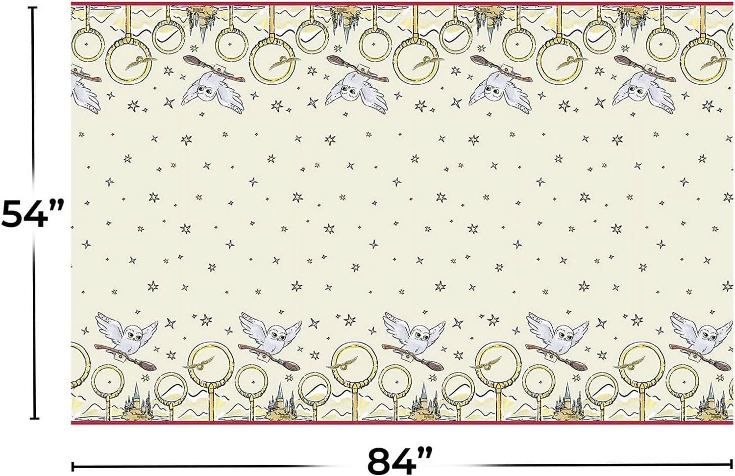 das-kost-mland-harry-potter-hedwig-papiertischdecke-2-13m image 3