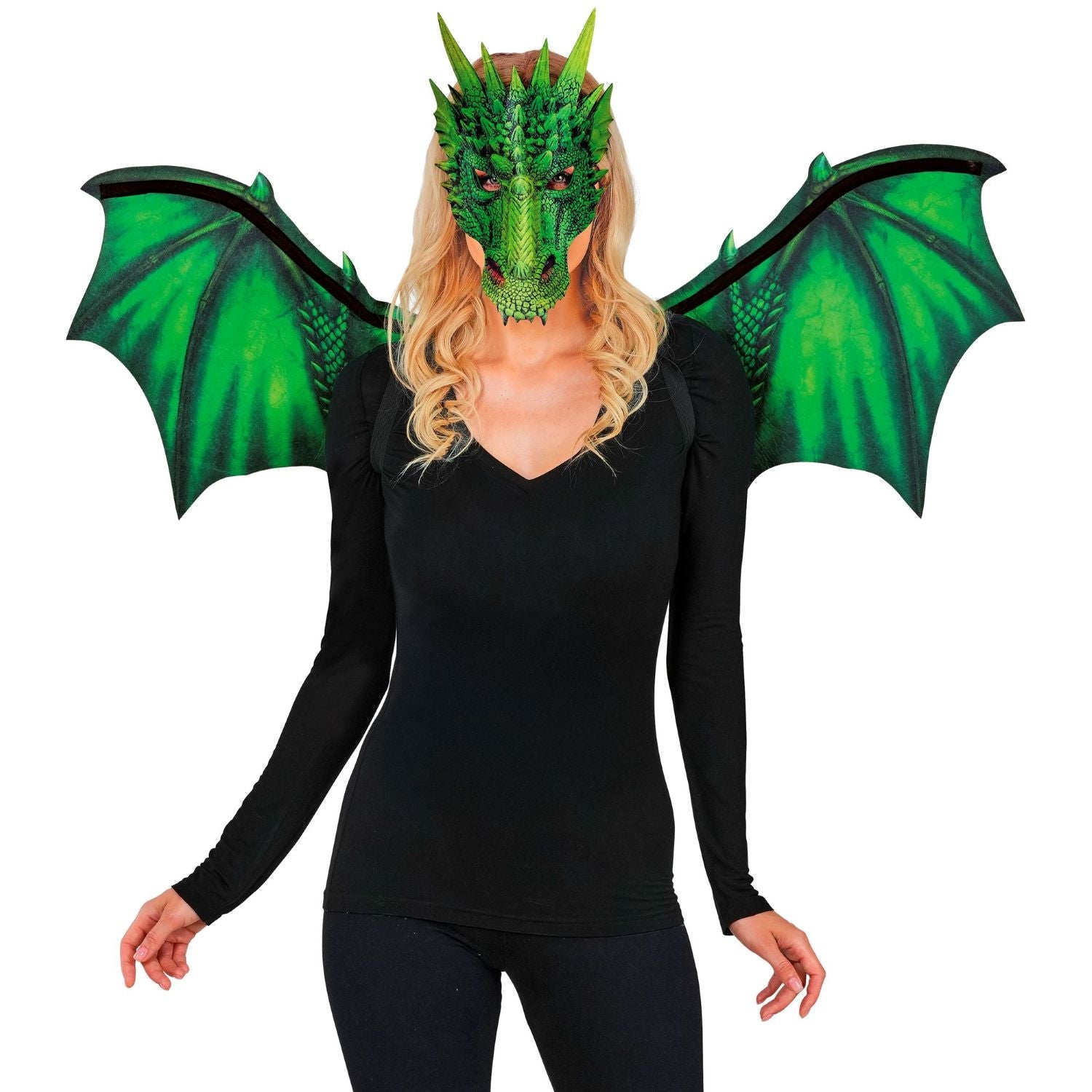 das-kost-mland-herren-drache-kost-mset-fl-gel-maske-gr-n-2-tlg image 5