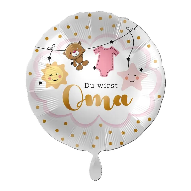 das-kost-mland-folienballon-du-wirst-oma-43cm image 1