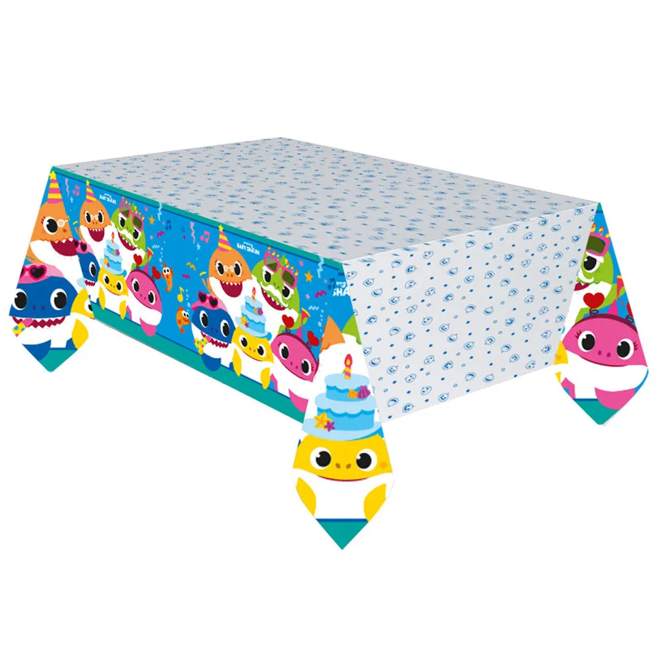 amscan-baby-shark-tischdecke-120x180-cm-hai image 1
