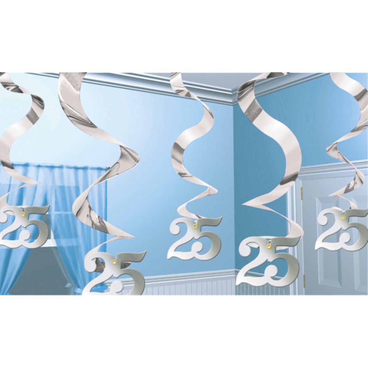 das-kost-mland-folien-swirls-h-ngedeko-silber-60-cm-5-st-ck image 2