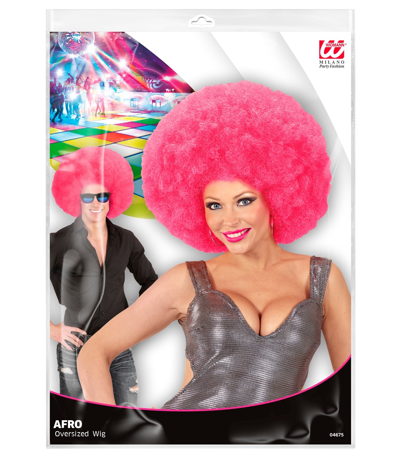 das-kost-mland-riesen-afro-per-cke-pink-f-r-erwachsene image 2