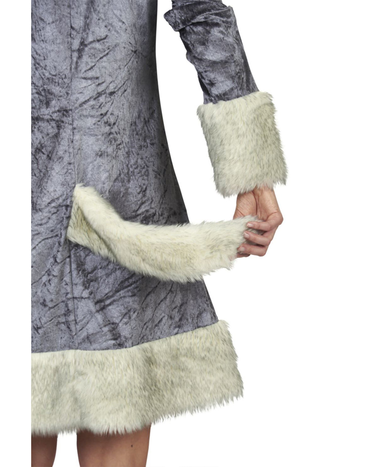 das-kost-mland-damen-silberfuchs-kost-m-grau-40-42 image 3