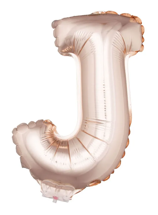 das-kost-mland-buchstaben-folienballon-j-ros-gold-41cm-stab image 1