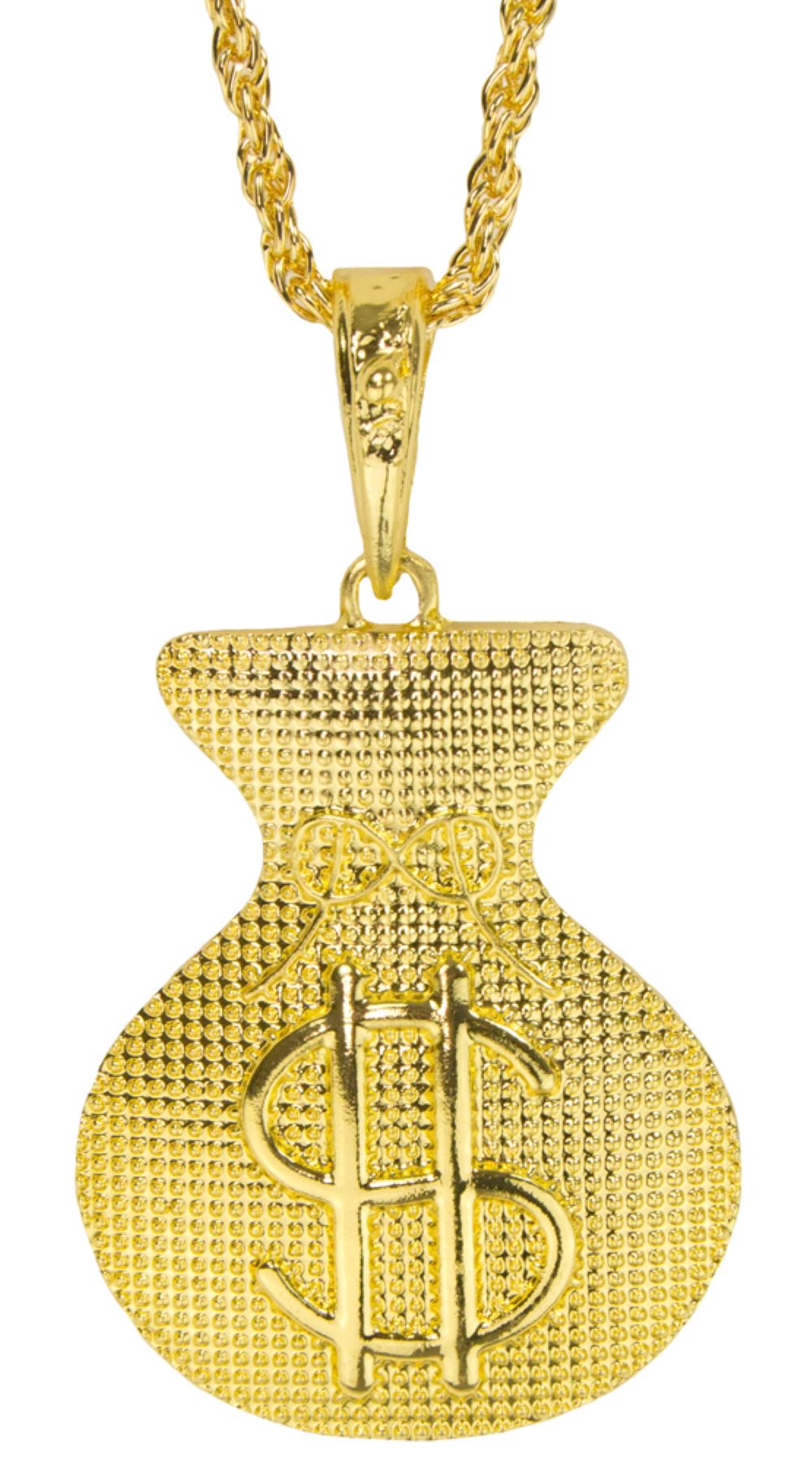 das-kost-mland-halskette-geldsack-dollarzeichen-gold-kost-m image 2