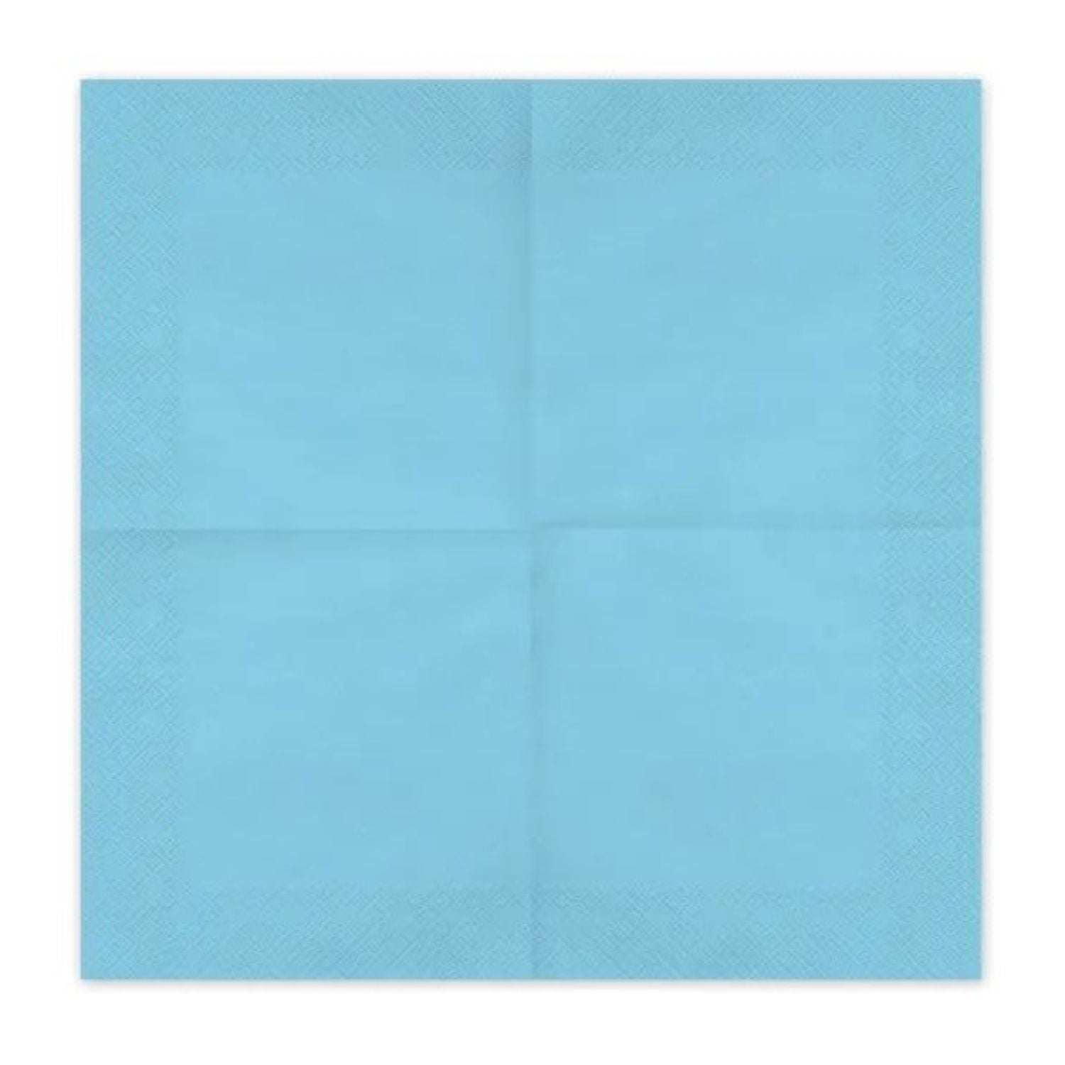 das-kost-mland-dekorationen-servietten-uni-hellblau-33x33cm-20-stk image 2