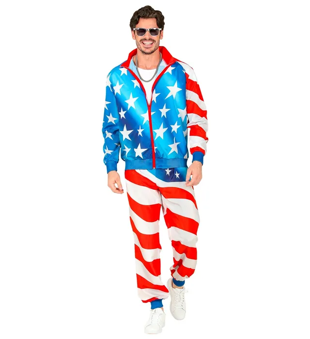 das-kost-mland-herren-party-trainingsanzug-u-s-a-kost-m-l image 1