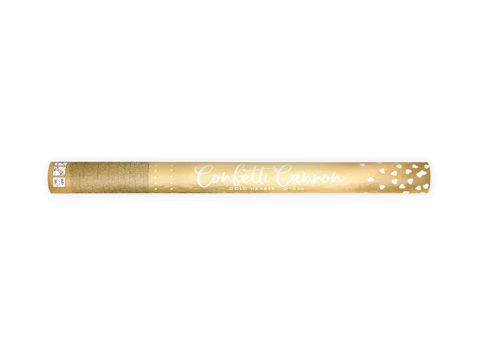 das-kost-mland-konfettishooter-herzen-60cm-konfettikanone-gold image 1