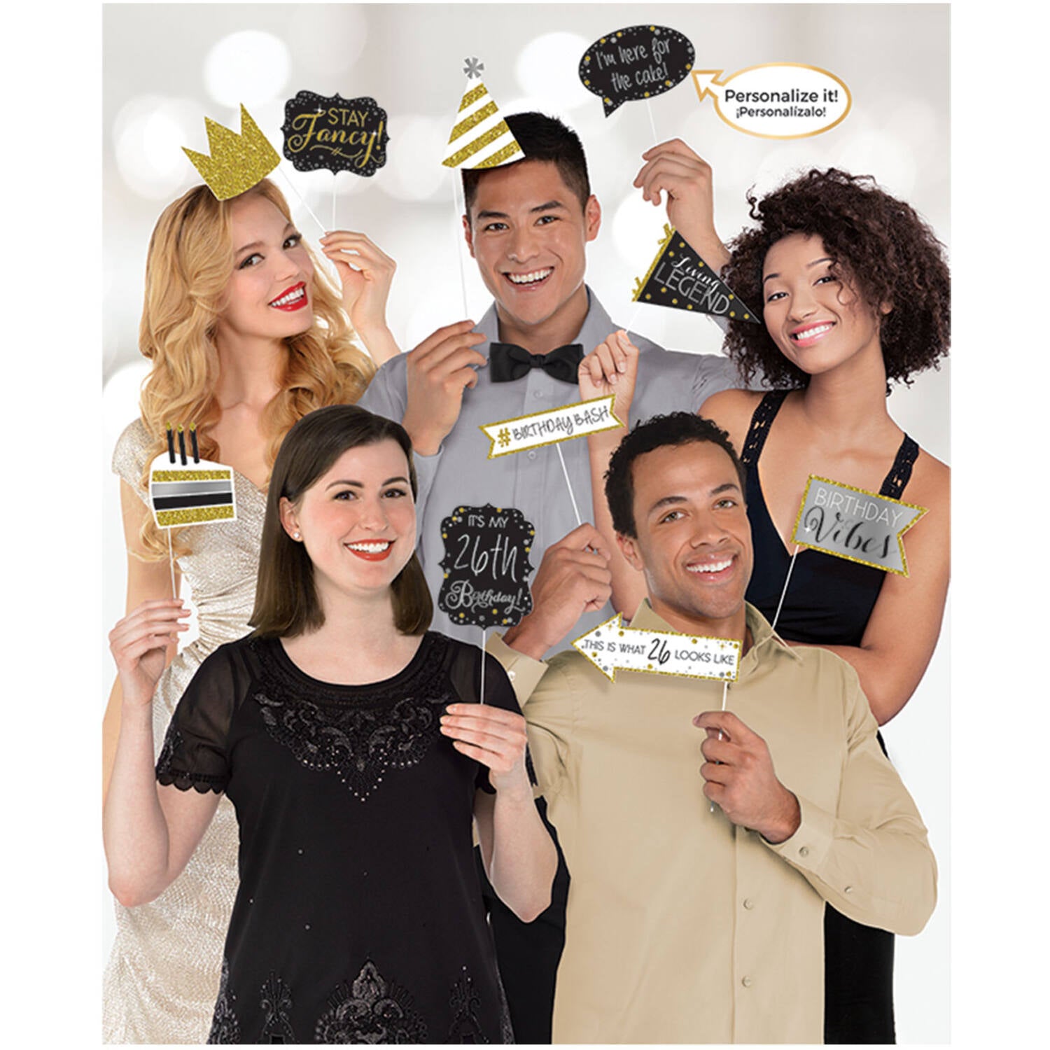 das-kost-mland-fotobox-requisiten-sparkling-gold-13-tlg image 1