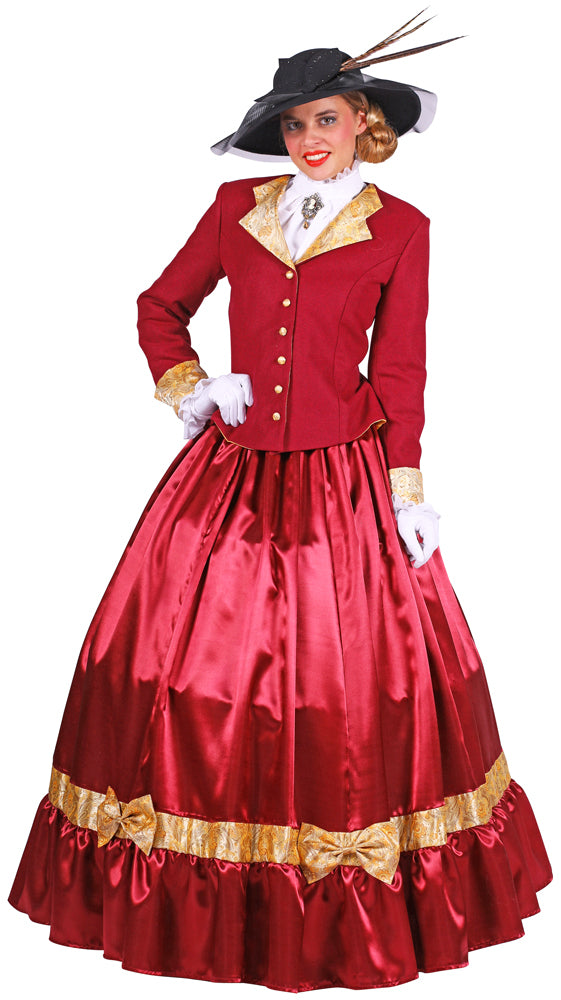 das-kost-mland-biedermeier-lady-kost-m-damen-rot image 1