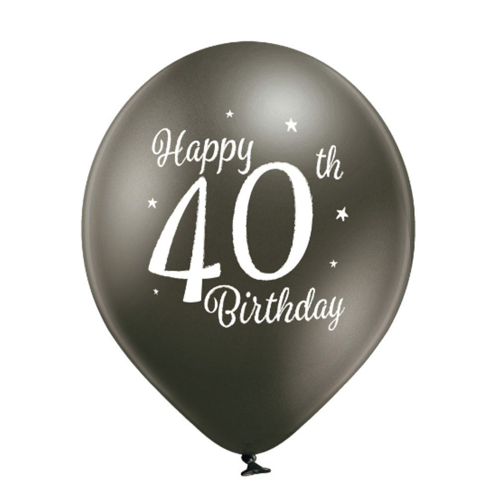 das-kost-mland-luftballon-30-cm-happy-40th-birthday-6-stk-set image 4