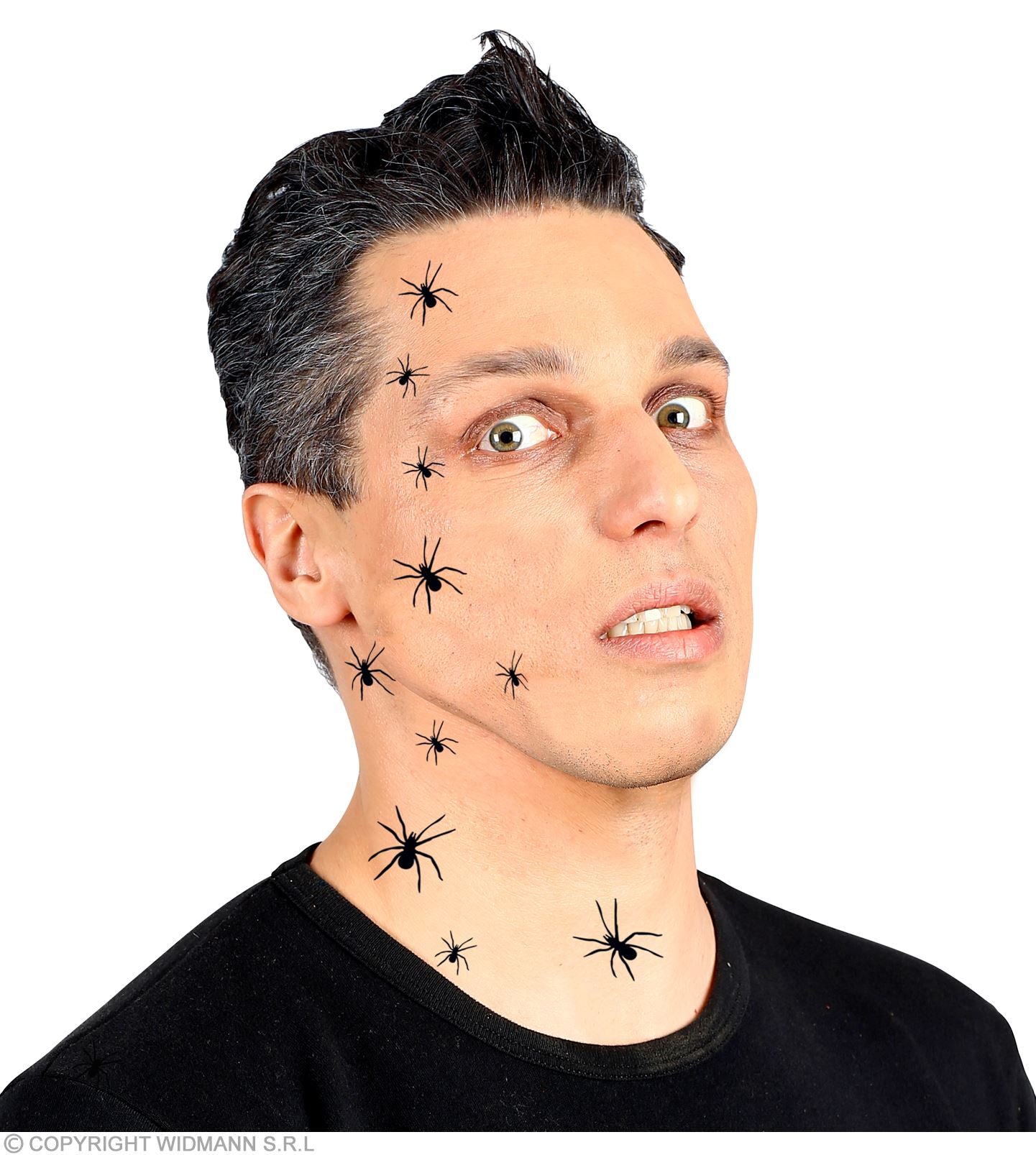 das-kost-mland-accessoires-spinnen-tattoos-32-st-ck-schwarz image 4