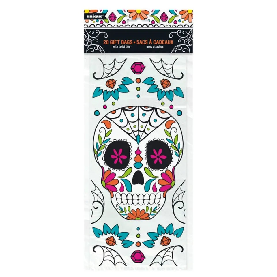 das-kost-mland-dekorationen-geschenkt-te-cello-skull-day-of-dead-20-st image 1