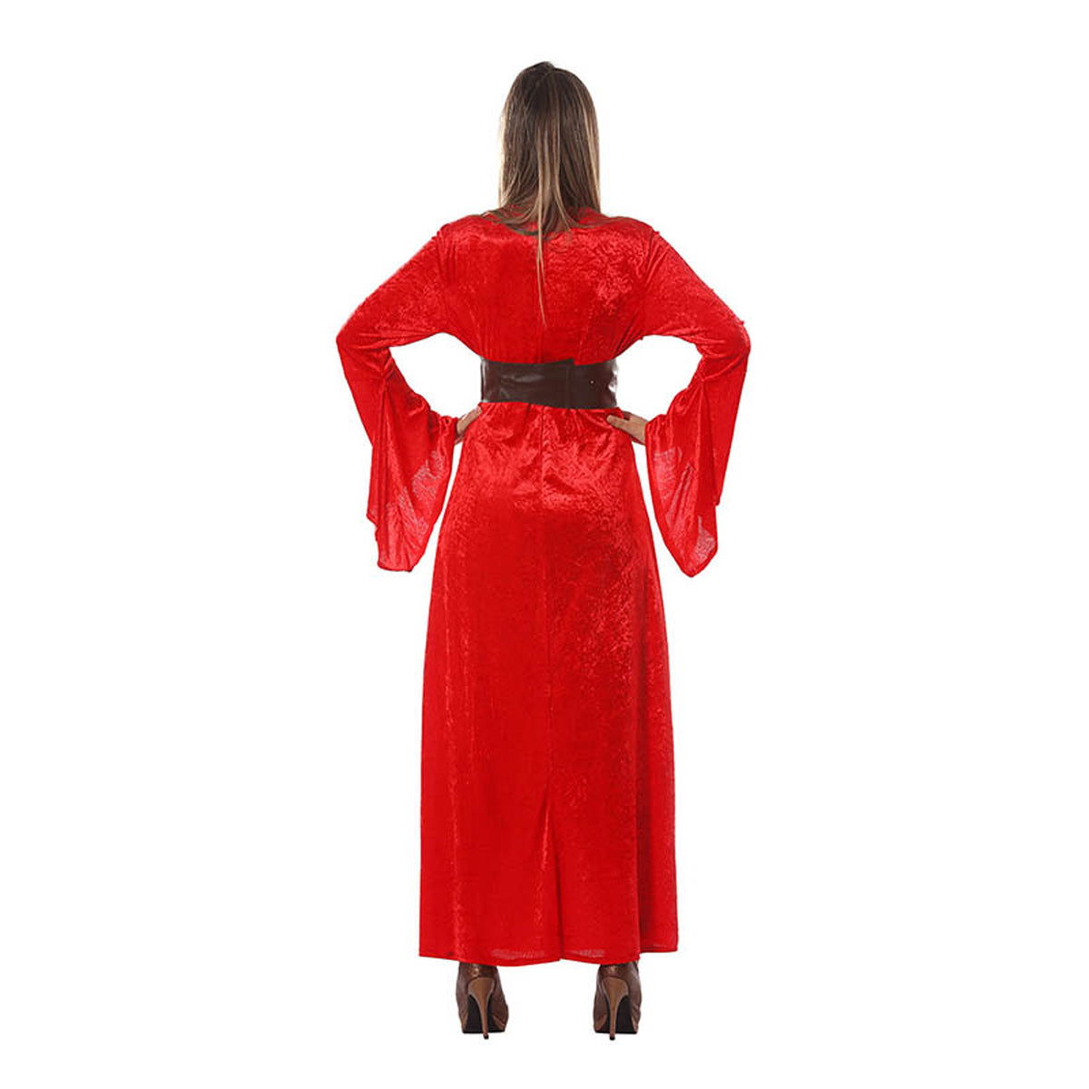 das-kost-mland-lady-k-nigin-kost-m-kleid-rot-schwarz-gr-42-44 image 2
