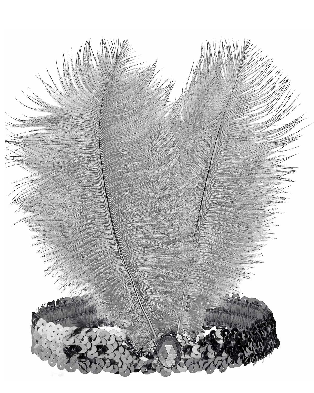 das-kost-mland-414022-charleston-stirnband-silber-federn image 1