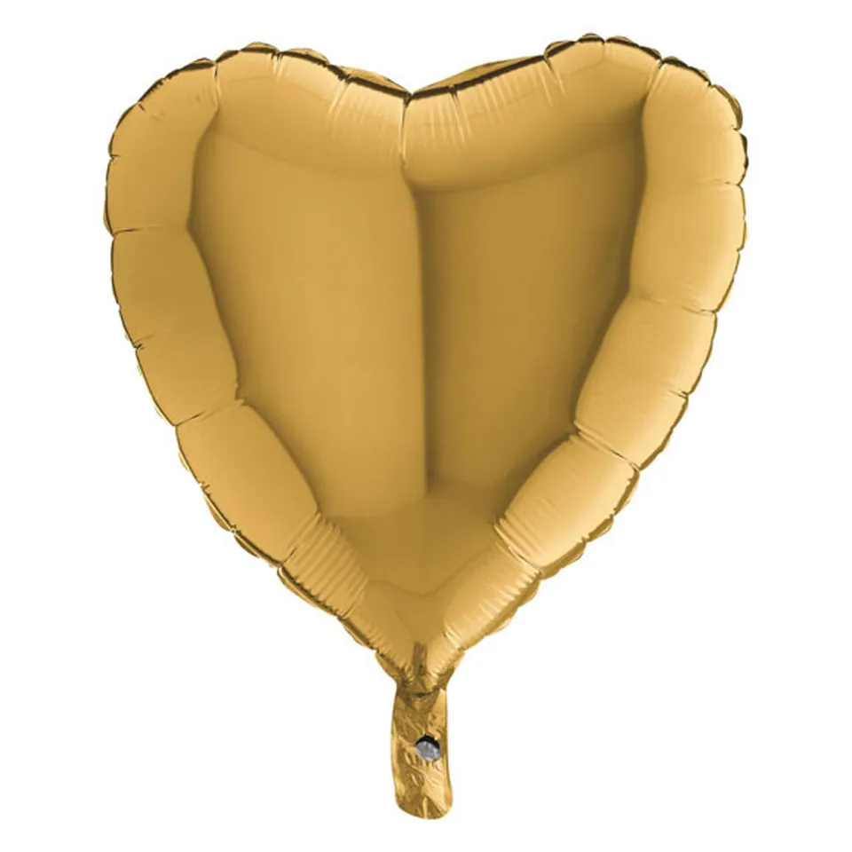 das-kost-mland-dekorationen-herz-folienballon-46cm-gold-herzballon image 1