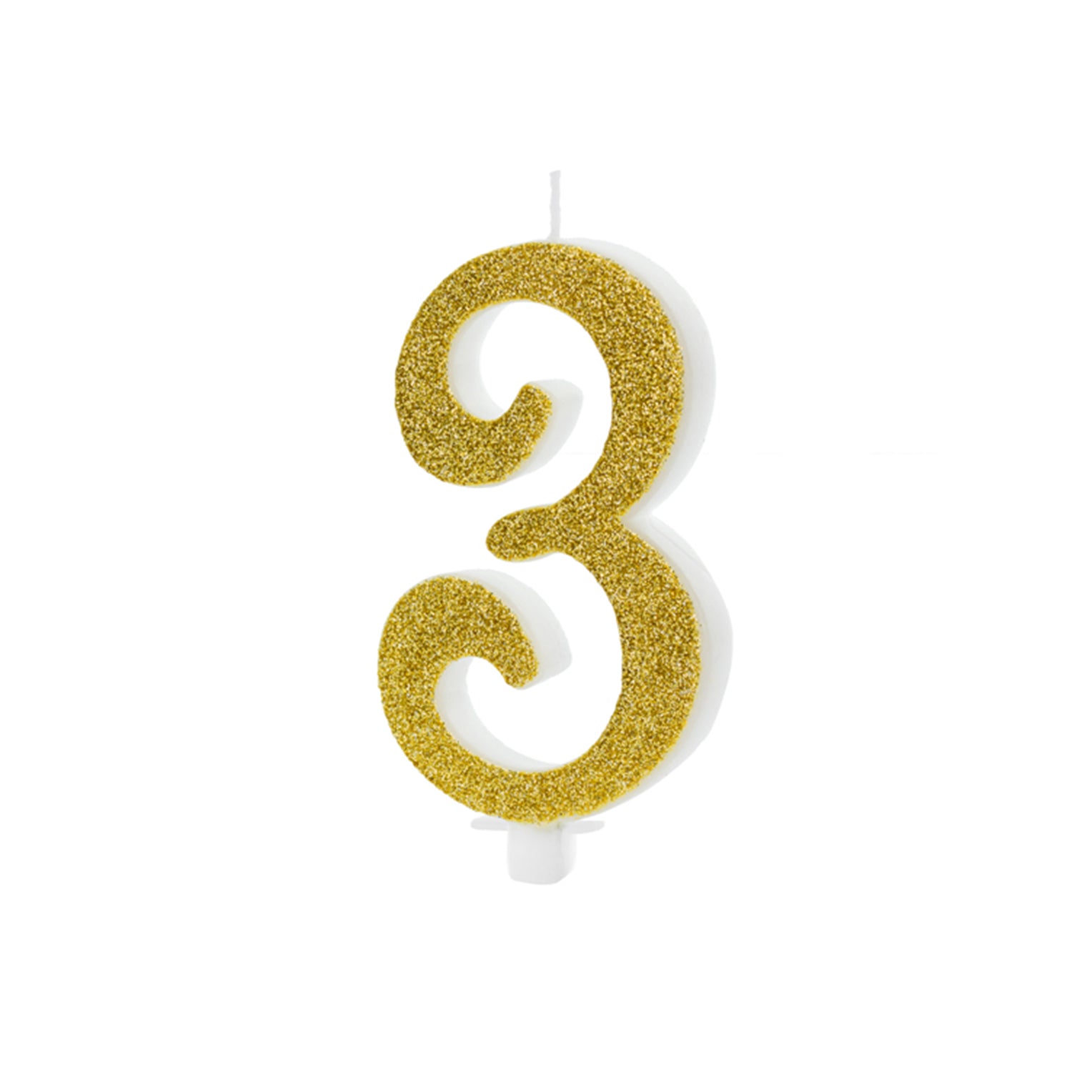 das-kost-mland-glitter-gold-geburtstagskerze-10-cm-ziffer-3 image 1