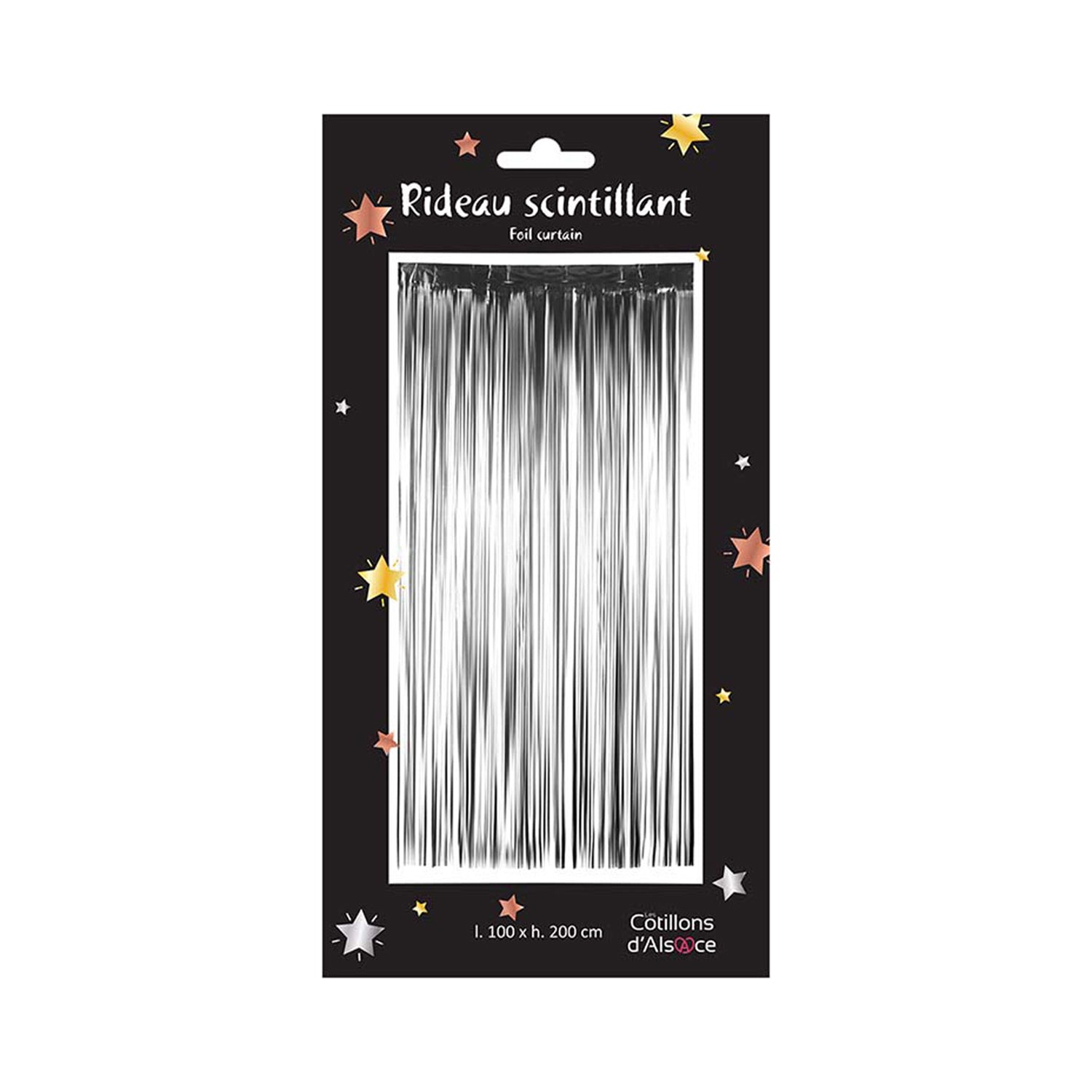das-kost-mland-dekorationen-t-rvorhang-silber-1x2-m-folie-party image 1