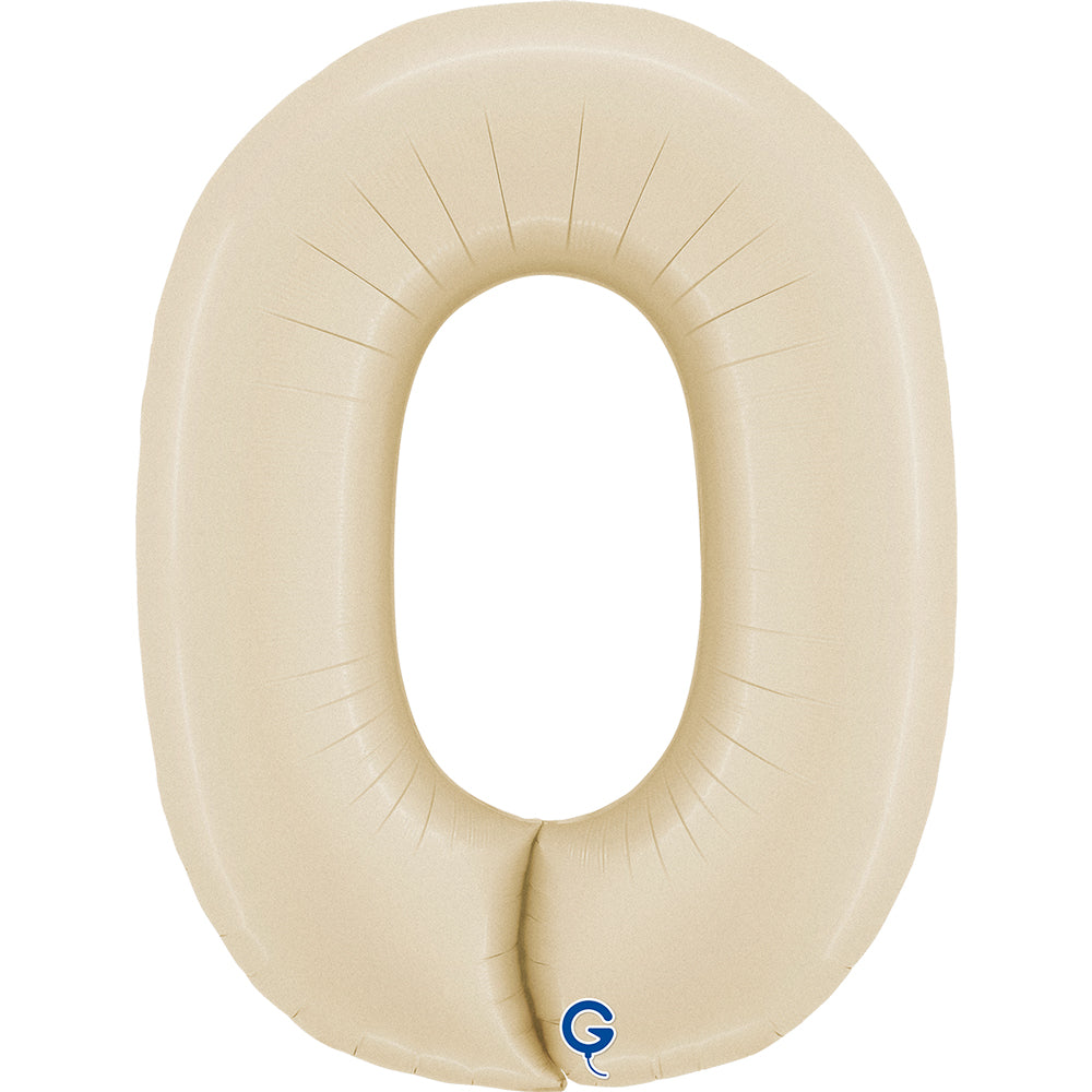 das-kost-mland-folienballon-riesenzahl-102cm-satin-cream-0 image 2