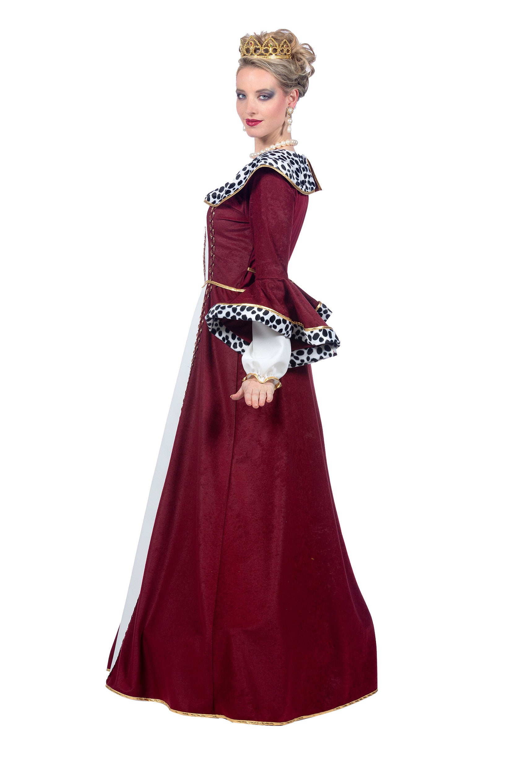 das-kost-mland-malika-k-nigin-kost-m-rot-damen-kleid image 2