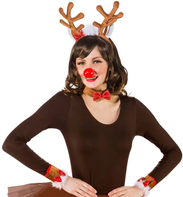 das-kost-mland-herren-rentier-kost-m-set-5-teilig-weihnachten image 1