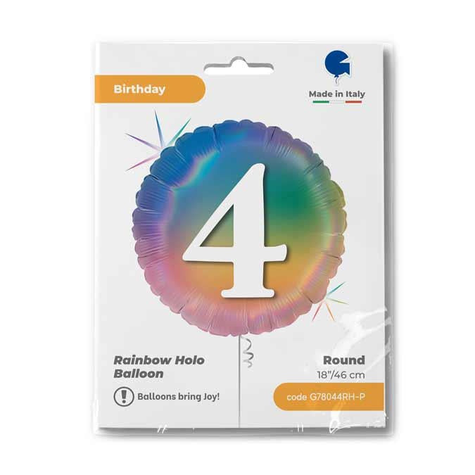 das-kost-mland-happy-colourful-rainbow-folienballon-45-cm-bunt image 2