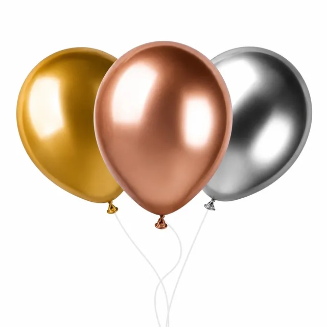 das-kost-mland-dekorationen-latexballon-48cm-gold-3-st-ck image 1