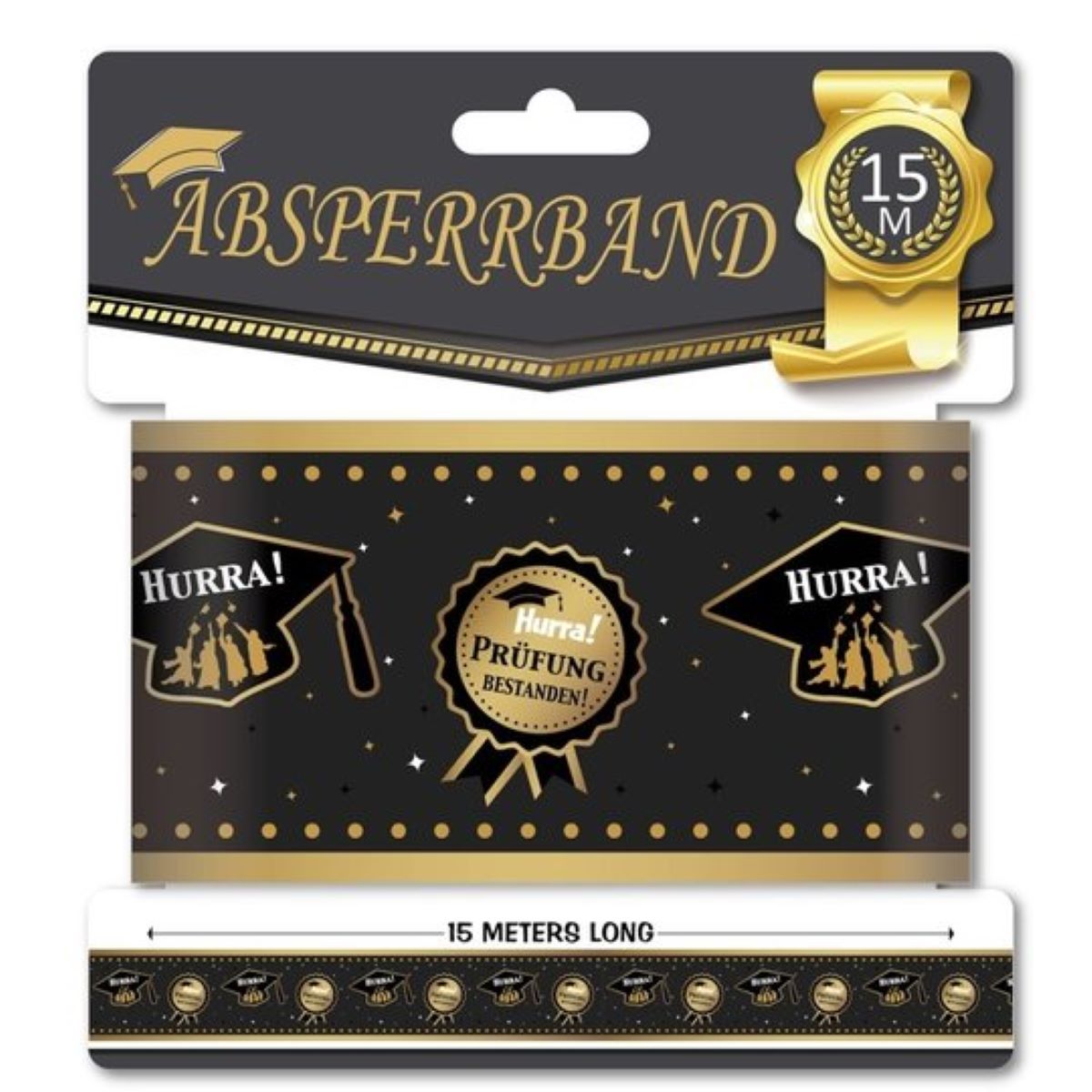 das-kost-mland-absperrband-pr-fung-bestanden-7-5cmx15m-gold image 1