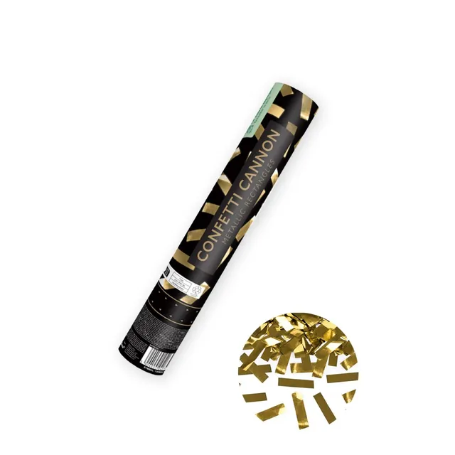 das-kost-mland-dekorationen-konfettishooter-28cm-gold-rechtecke image 1