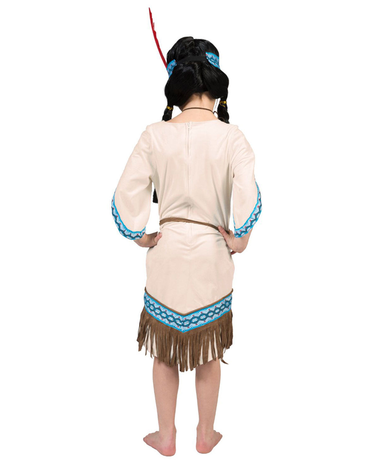 das-kost-mland-thundering-teepee-indianerin-kost-m-gr-116-beige image 3