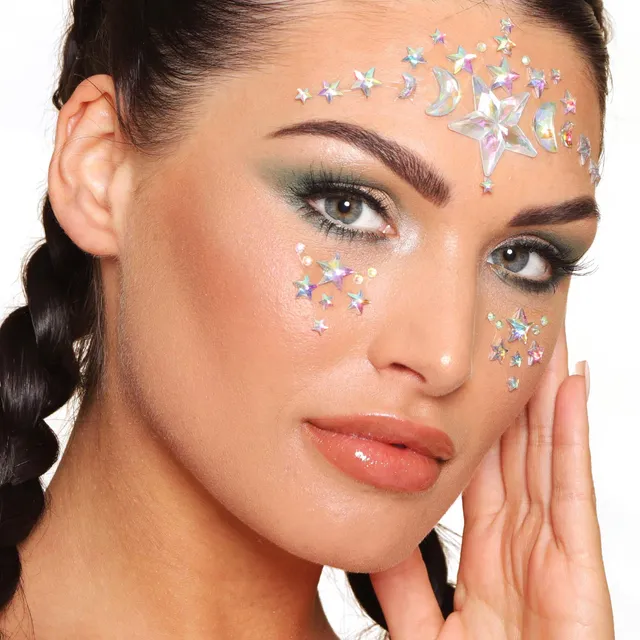 das-kost-mland-dekorationen-face-jewels-starry-eyed-glitzersteine image 1