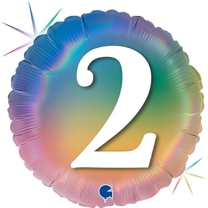 das-kost-mland-happy-colourful-rainbow-folienballon-45cm image 1