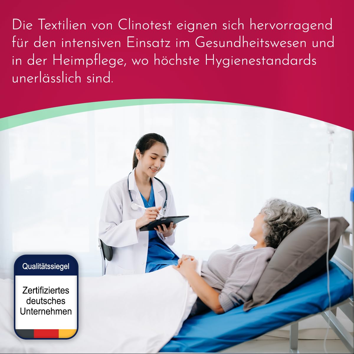 clinotest-julia-damenkasack-wei-t-rkis-kochfest-95-grad image 5