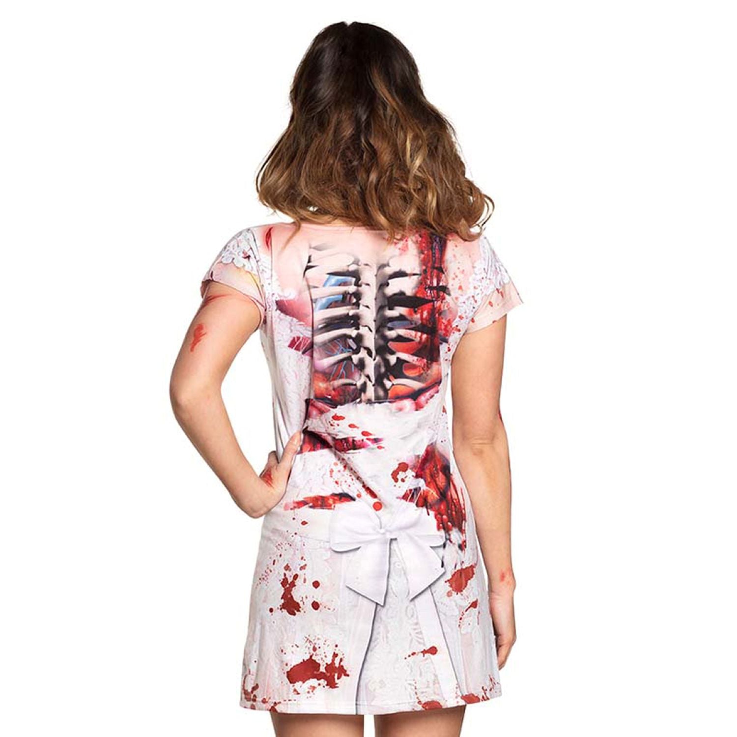 das-kost-mland-damen-lady-horror-braut-kleid-gr-l image 3