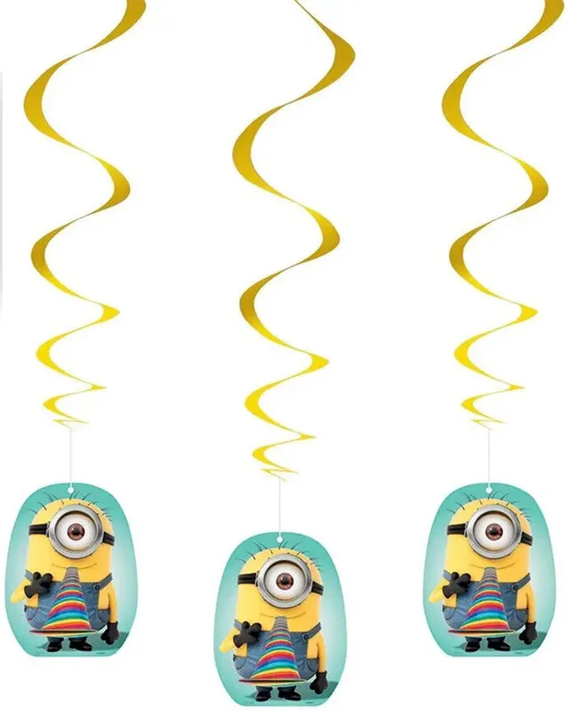 das-kost-mland-minions-deko-folien-swirls-66-cm-3-stk image 1