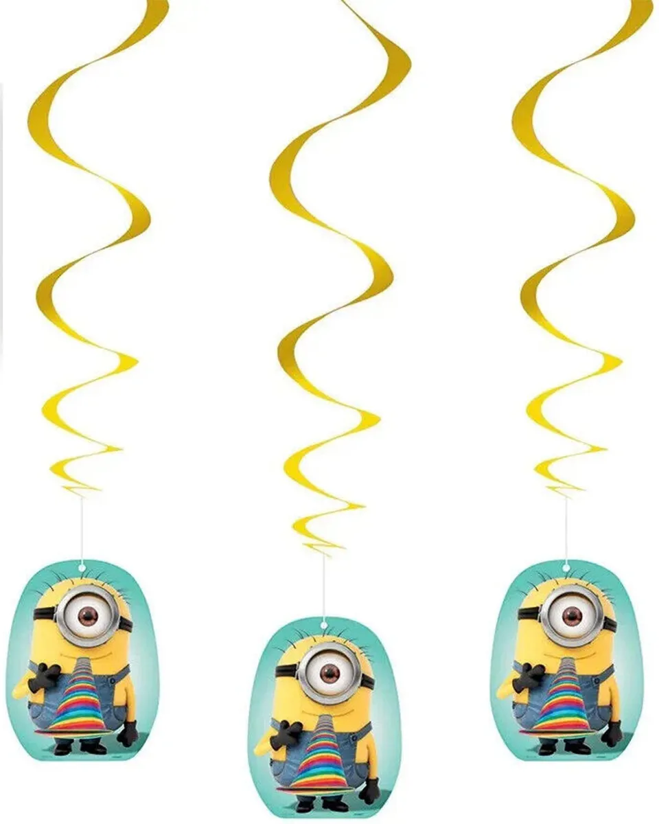 das-kost-mland-minions-deko-folien-swirls-66-cm-3-stk image 1