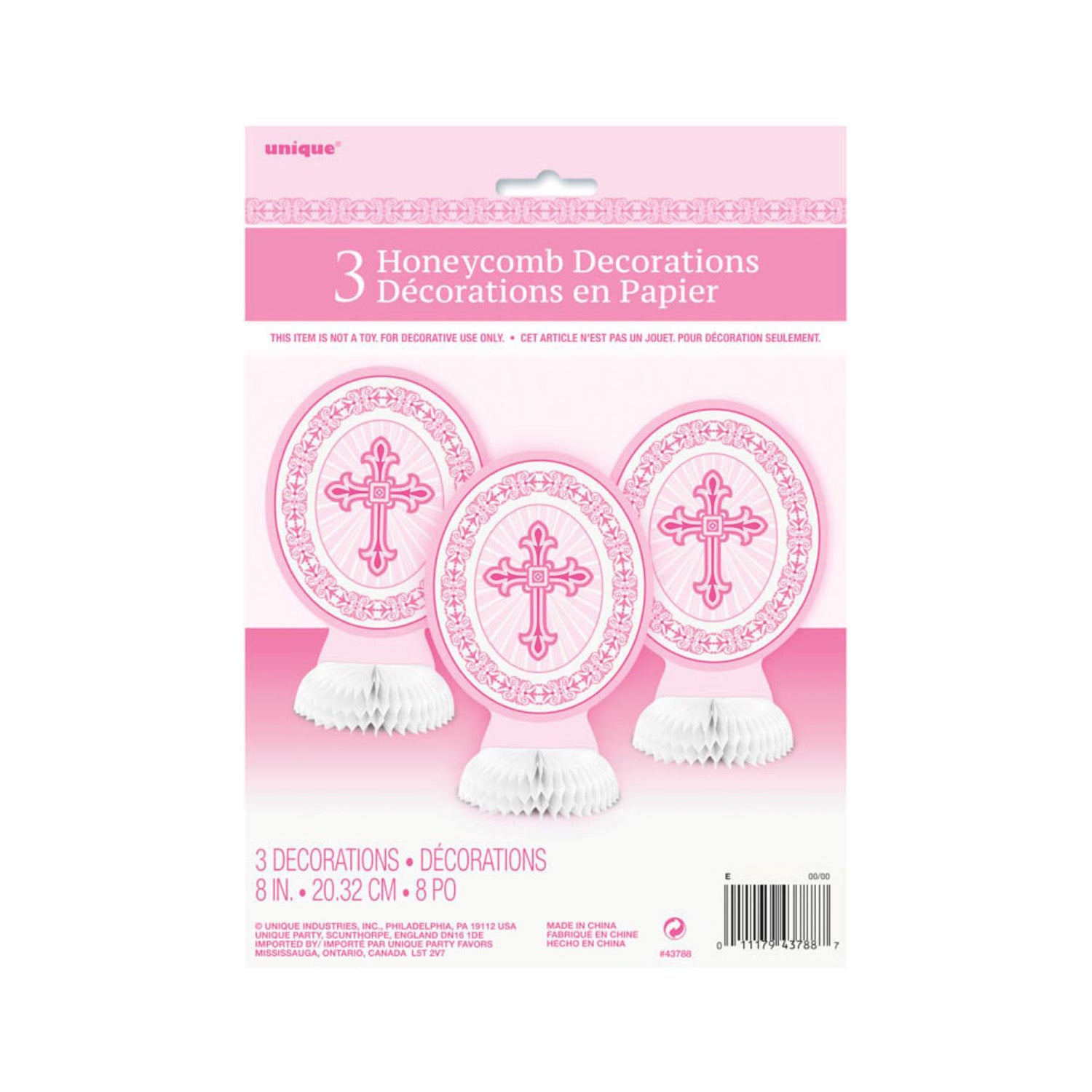 das-kost-mland-dekorationen-tischaufsteller-kreuz-pink-3-stk-20cm image 1