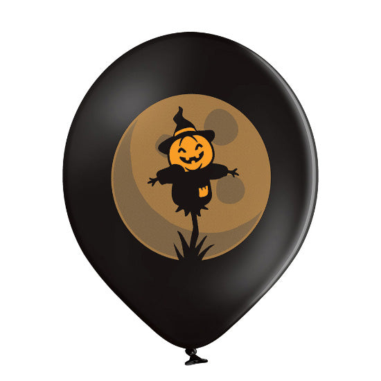 das-kost-mland-spooky-halloween-luftballons-30cm-6-st-ck-schwarz-lila image 2