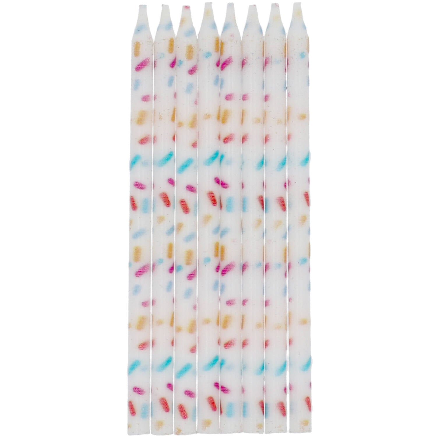 das-kost-mland-cozy-sprinkles-kerzen-10cm-24-stk-mehrfarbig image 1