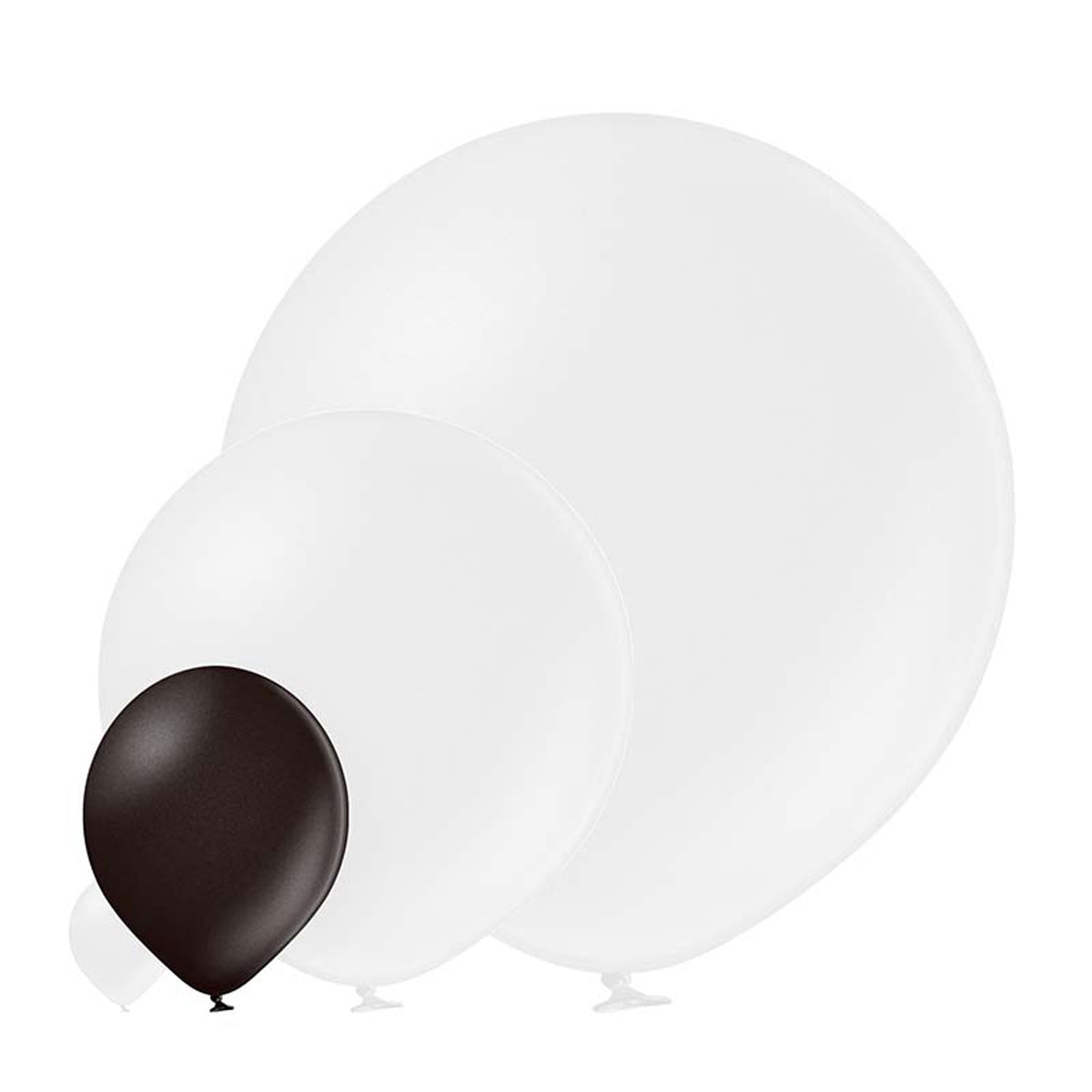 das-kost-mland-dekorationen-luftballon-uni-metallic-30cm-schwarz-25stk image 3