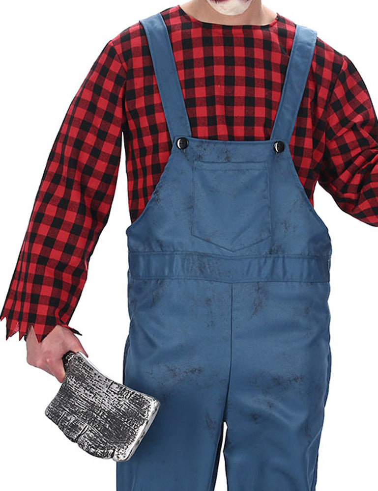 das-kost-mland-herren-horror-hase-lumberjack-kost-m-blau-rot-l image 3