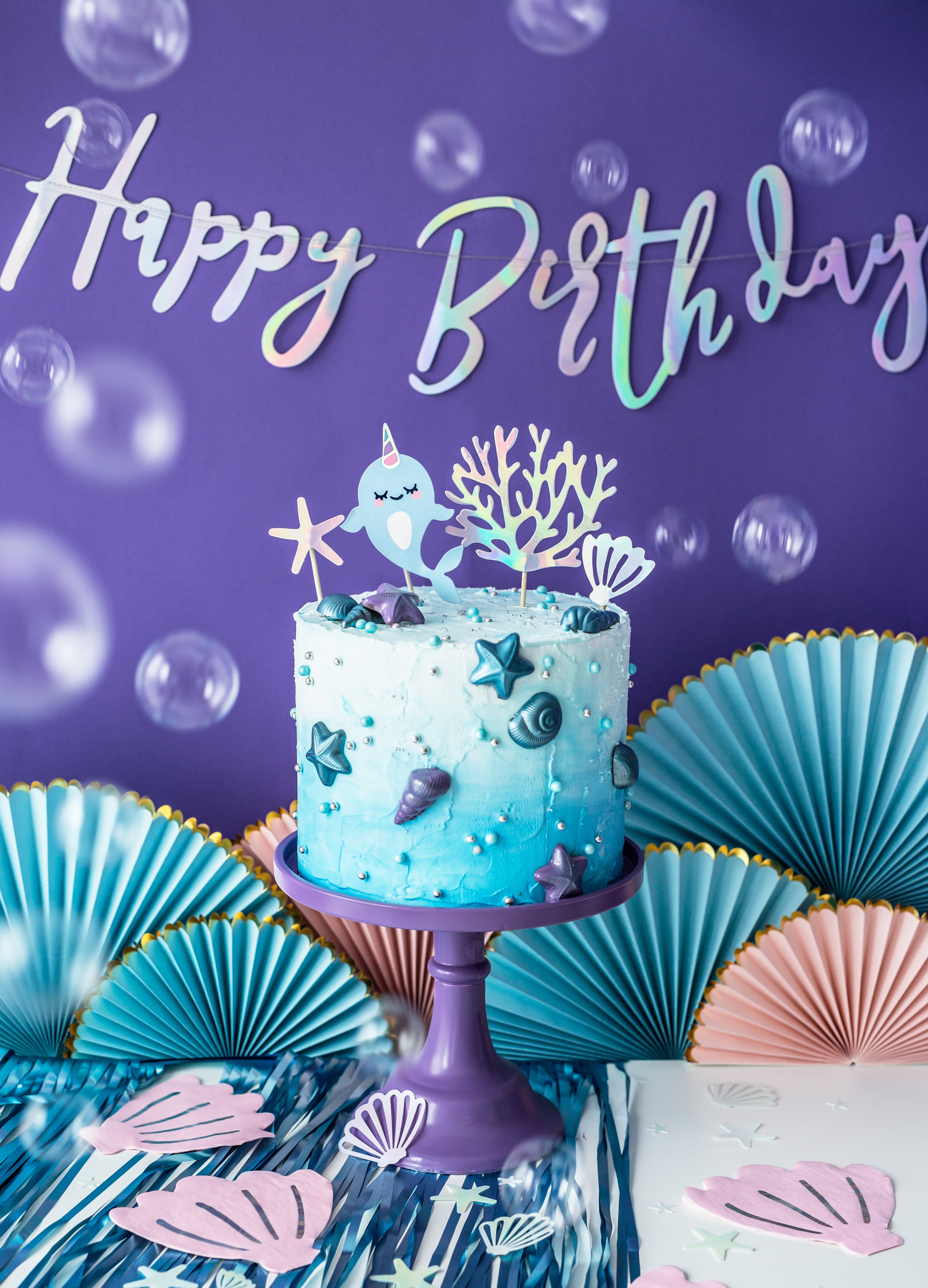 das-kost-mland-banner-happy-birthday-16-5x62-cm-rosegold-papier image 3